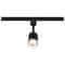 Nuvo 12-Watt LED Small Cylindrical Track Head - 3000K - Matte Black and Brushed Nickel Finish TH638 - alternate 6